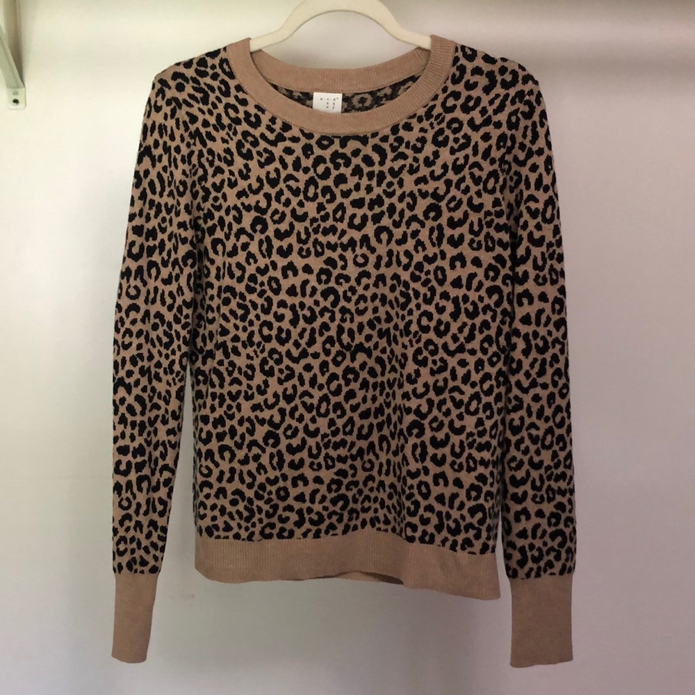 Leopard Print Sweater